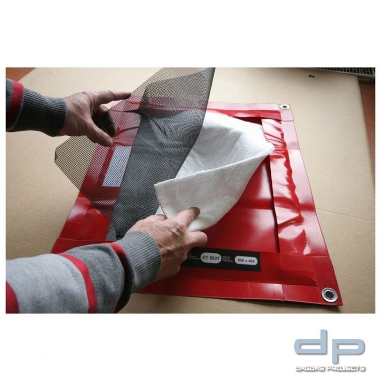 Saugeinlage für Abtropfplane, 500 P, Chemie, 500 x 400 mm