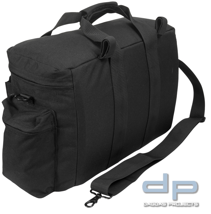 RECON PRO Polizei Einsatztasche Schwarz