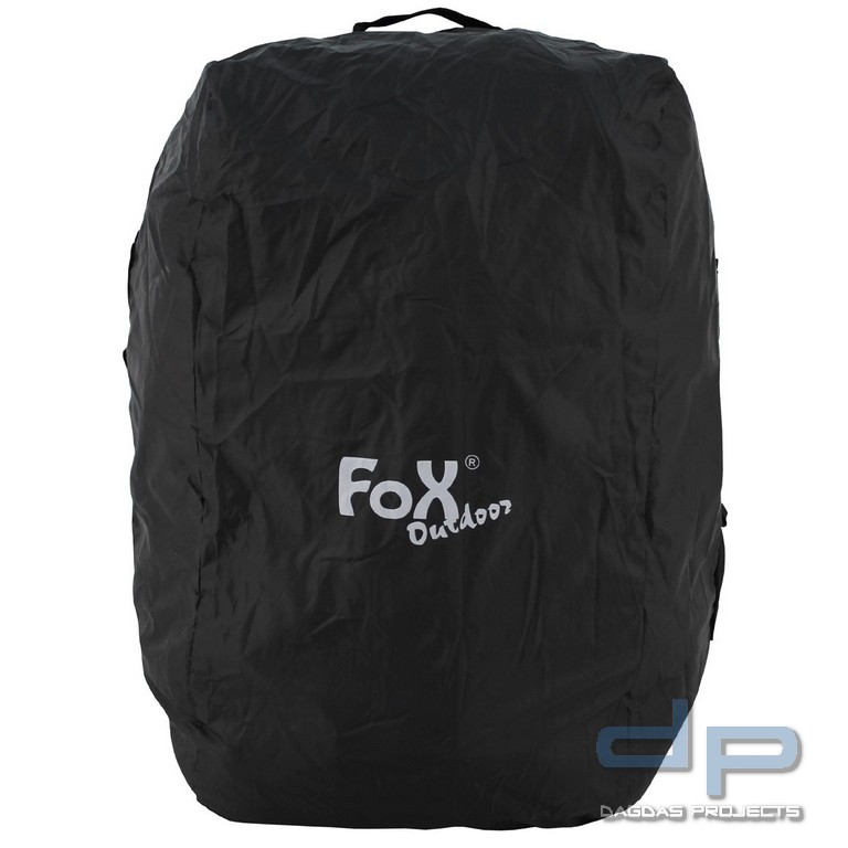 Rucksacküberzug, "Transit I", schwarz, 80-100 Liter