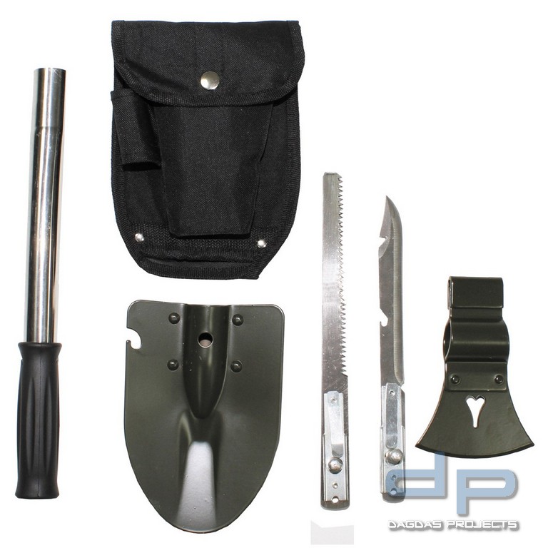 Multifunktionsset, 6 in 1, mit Tasche