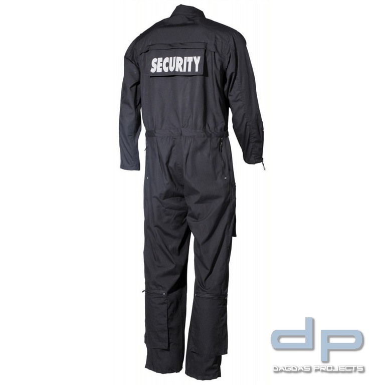 Overall, "SECURITY", schwarz
