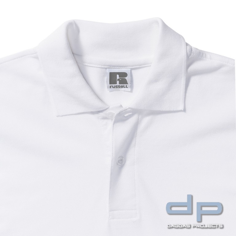 Poloshirt 100% Bw., weiß