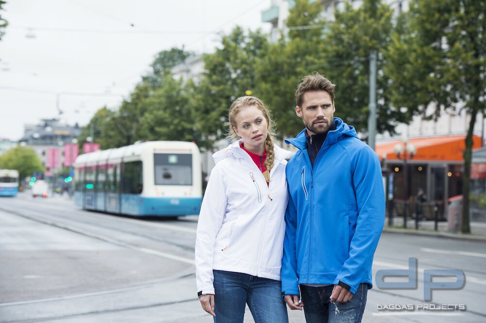 Damen Behörden Softshelljacke "Milford Jacket Ladies" in verschiedenen Farben mit Aufdruck nach Wuns