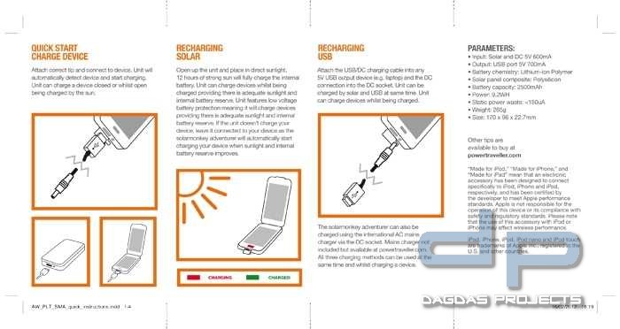 Powertraveller Solarmonkey Adventurer