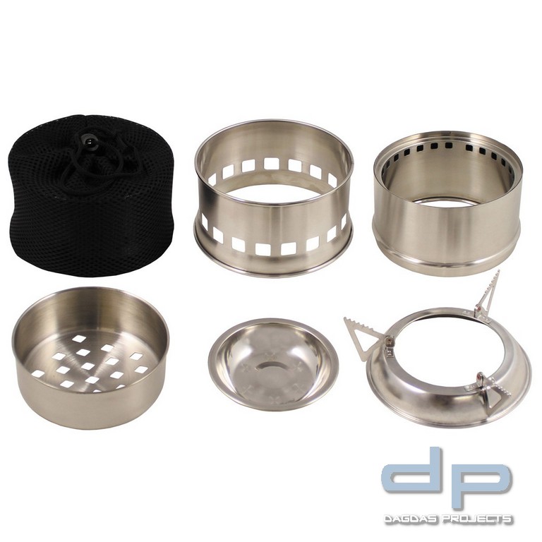 Outdoor-Ofen, "Forest", Edelstahl