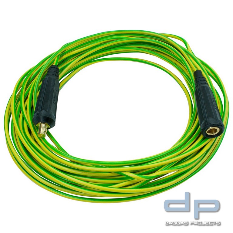 Dönges Verlängerung Dinse-System, 10 m x 6 mm²