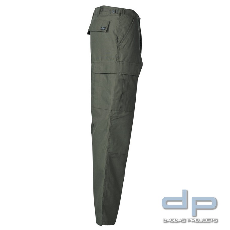 US Kampfhose, BDU, oliv, Knie- und Gesäßverstärkung
