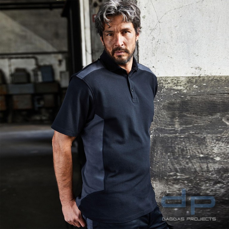 Herren Workwear Polo Shirt in verschiedenen Farben mit Aufdruck nach Wunsch auf Brust und Rücken