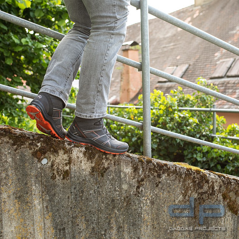 Haix BLACK EAGLE ADVENTURE 2.2 GTX MID/GRAPHITE-ORANGE