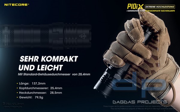 NITECORE P10IX (TASCHENLAMPE)