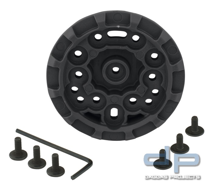 Radar RDC Evo Holsteradapter Male Schwarz oder Coyote
