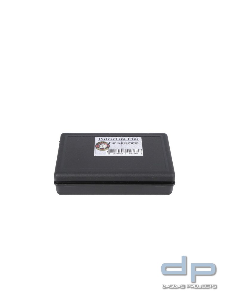 LUPUS® Reinigungsset / Putzset im Etui für 9mm Waffen