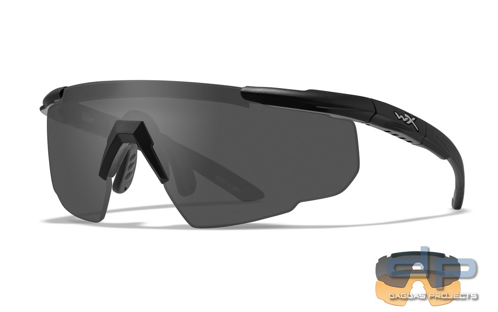 WILEY X SABER ADVANCED SCHUTZBRILLE SMOKE/RUST