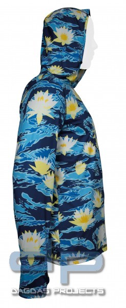 OTTE GEAR SHADE SHIRT UPF 50+ LONGSLEEVE MIT UV-SCHUTZ TIGER STRIPE BLUE HAWAI