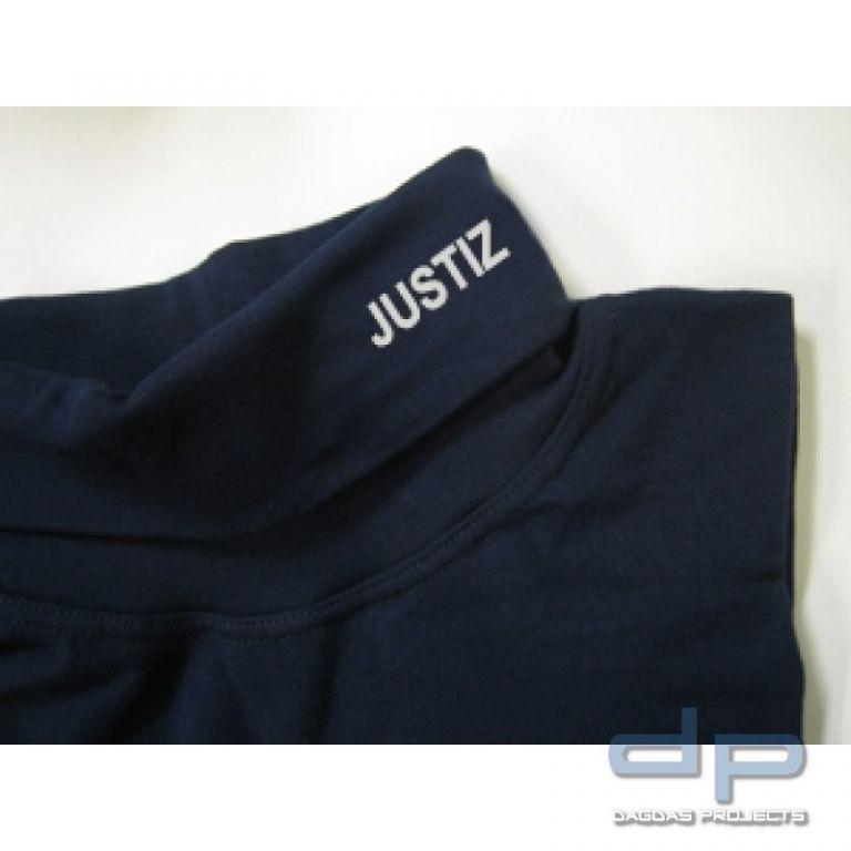 Behörden Atmungsaktiver Funktionsrolli Dunkelblau mit AUFDRUCK POLIZEI, ORDUNGSAMT oder JUSTIZ