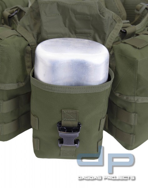 Warrior Patrol Belt Kit PBK (taktisches Gürtel Set) in dunkeloliv