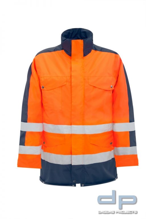 Warnjacke SPECTRA Version C warnorange/navy