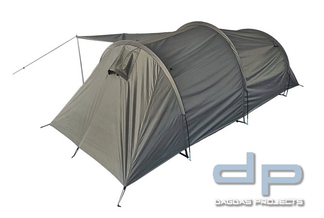 MIL-TEC 2-PERSONENZELT MIT STAURAUM 1,30 X 3,90 M