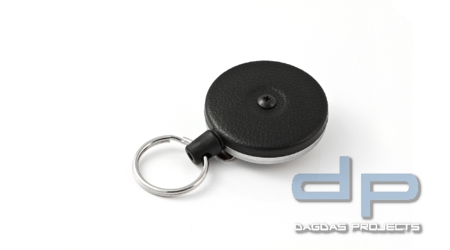 KEY-BAK, Clip + Kevlarseil 120 cm schwarz