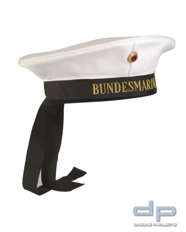 BW MATROSENMÜTZE WEISS MIT BAND GEBR. VPE 5