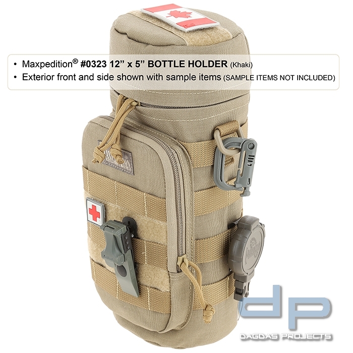 Maxpedition Bottle Holder 12 x 5 in verschiedenen Farben