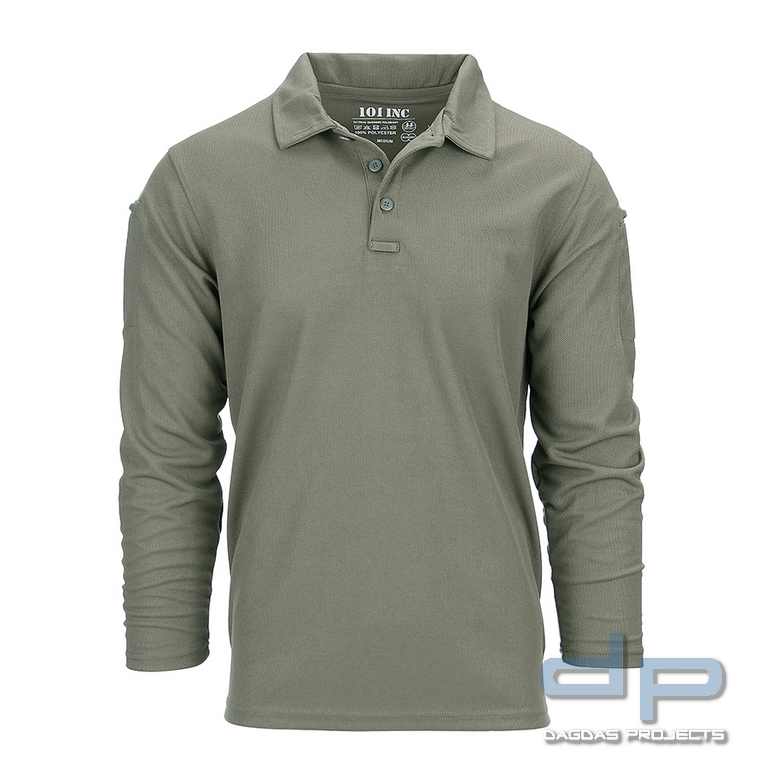 Taktisches Polo Quick Dry langarm in verschiedenen Farben