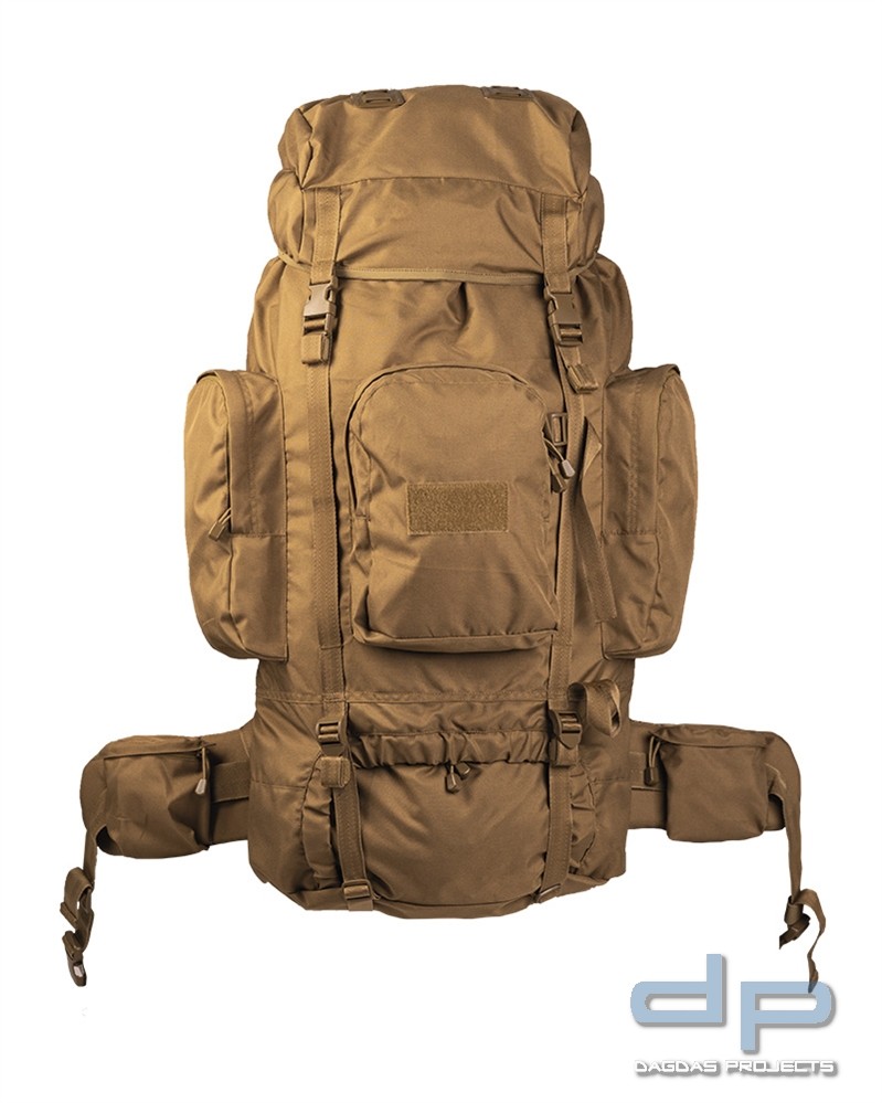 RUCKSACK ′RECOM′ 88 LTR PES COYOTE