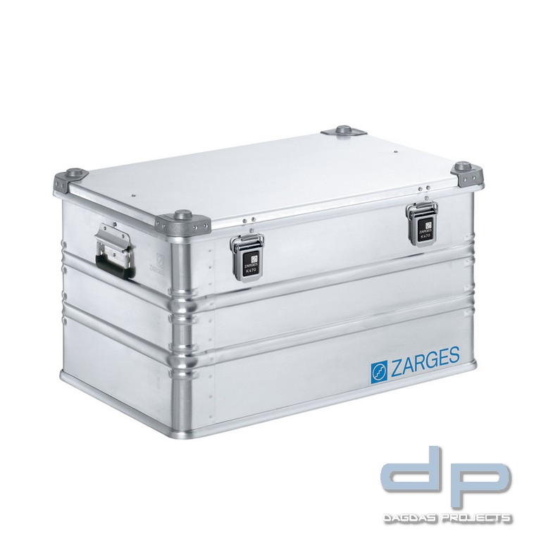 Zarges Leichtmetall - Transportkiste K 470, 690 x 460 x 380 mm, 121 l