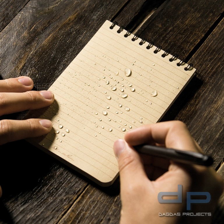 Rite in the Rain Tactical Notebook 4" x 6" Farbe: Tan