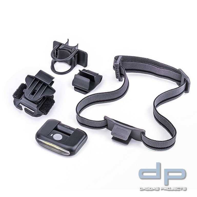 Nextorch® UT10 LED Clip-/Kopflampe inkl. Akku/USB-C, Modell 2024