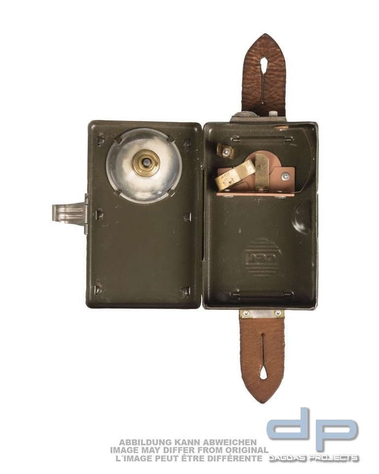 POLN.TASCHENLAMPE 3-FB.M.LEDERLASCHE GEBR. VPE 2