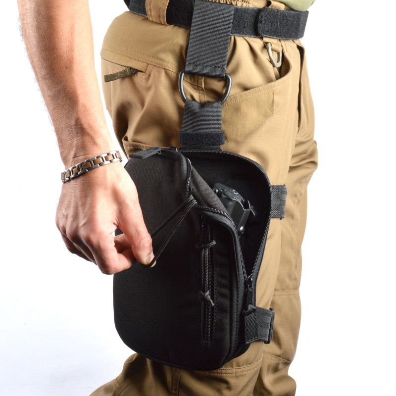 COP® Oberschenkeltasche für die Montage verdeckter Holster, Cordura® (1 Liter)