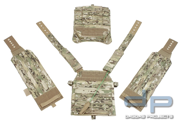 Warrior DCS Releasable Plate Carrier Multicam