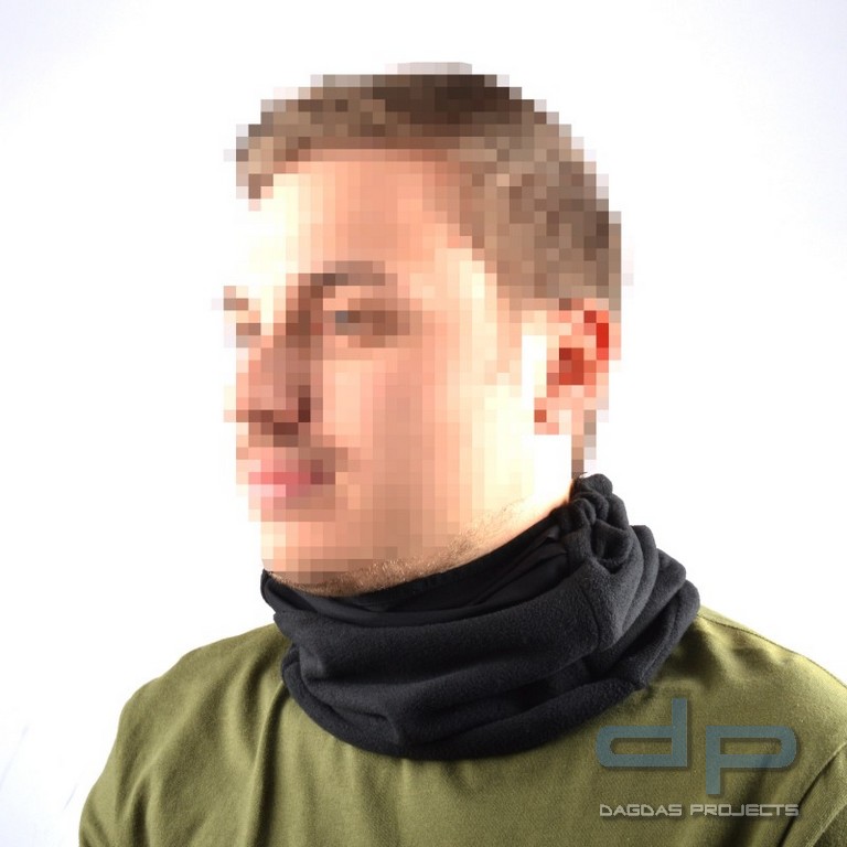 Schlauchtuch mit integr. Mund-/Nasenmaske , Druck -JUSTIZ-