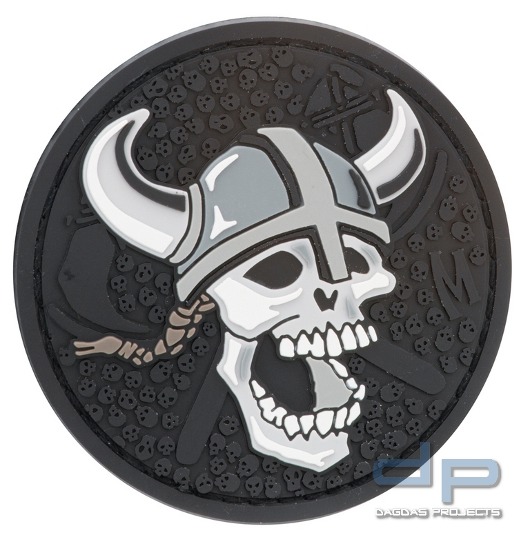 Maxpedition Rubber Patch VIKING SKULL Swat