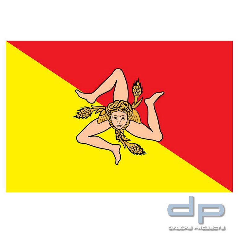 Flag Sicily