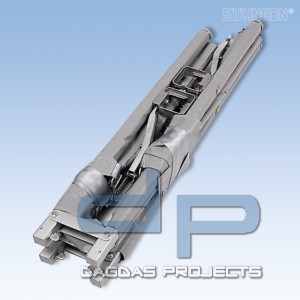 Krankentrage K 2 x klappbar Chemiefasergewebe