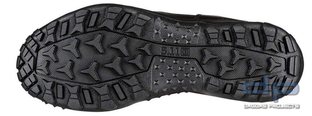 5.11® A/T 8" SIDE ZIP BOOT EINSATZSTIEFEL IN SCHWARZ