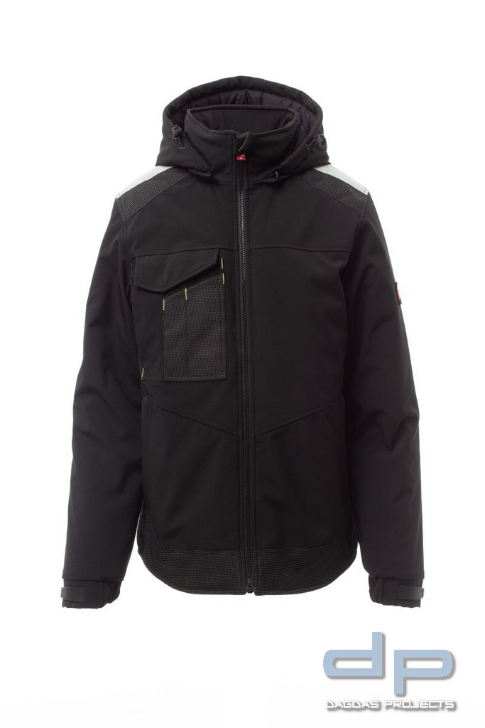 Padded Herren Behörden Softshelljacke ''STREAM PAD'' in verschiedenen Farben mit Aufdruck nach Wunsc