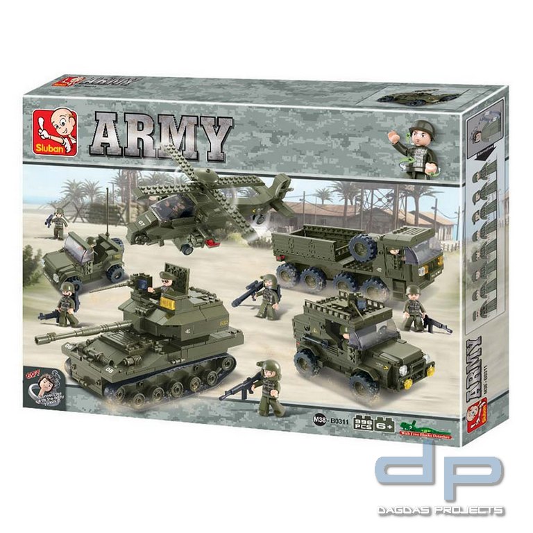 Sluban Army Set M38-B0311