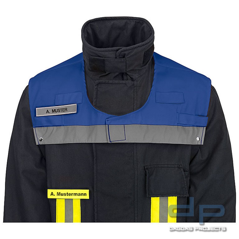 PACOTEX® Koller für Einsatzjacke zur Kennzeichnung von Einsatzpersonal in verschiedenen Farben