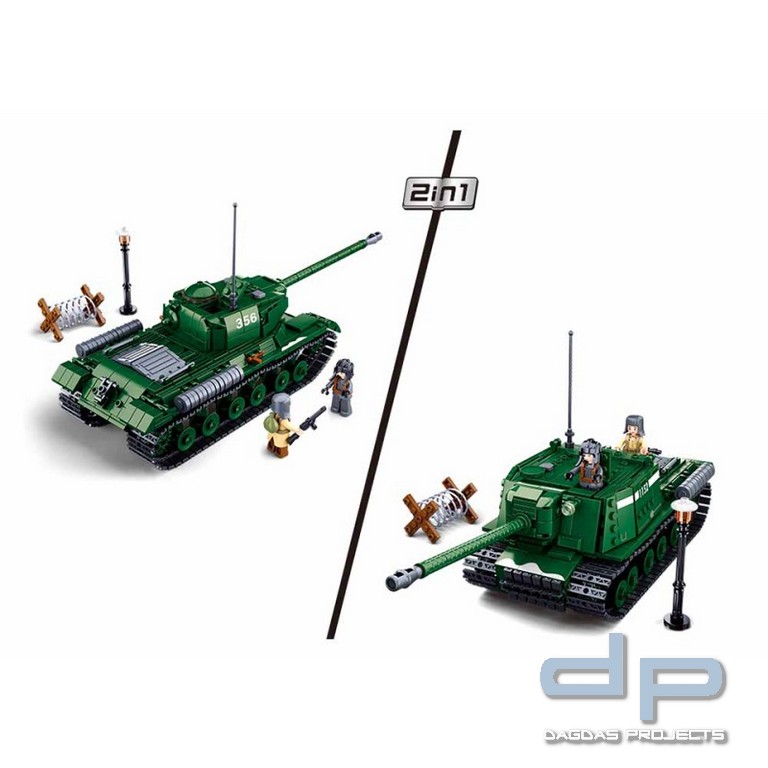 Sluban (Schlacht von Budapest)schwerer Panzer 2 in1 M38-B097