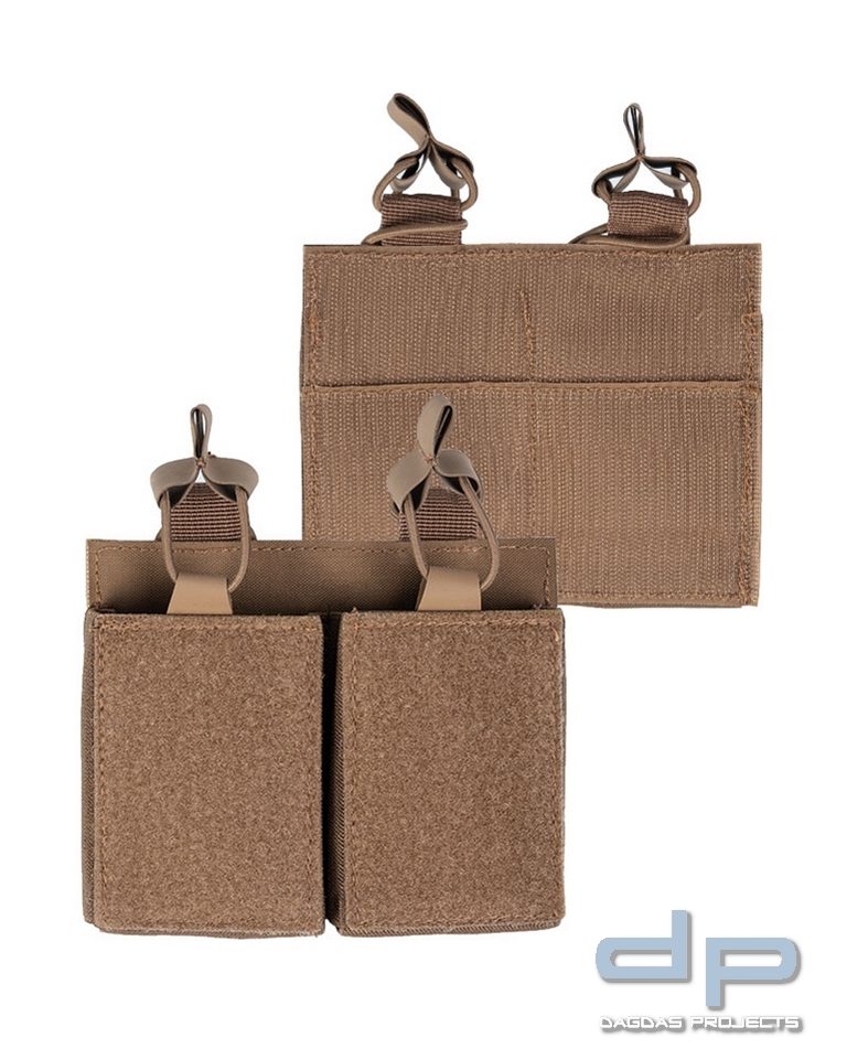 MAG.TASCHE DOUBLE M.KLETTRÜCKEN DARK COYOTE VPE 5