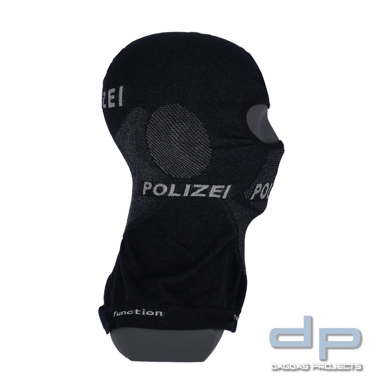 Atmungsaktive Sturmhaube, POLIZEI, schwarz oder Steingrauoliv