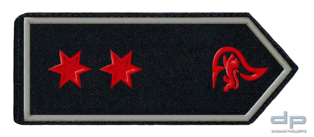 SCHULTERKLAPPENPAAR FEUERWEHR, BA-WÜ OBERBRANDMEISTER/-IN (A8)