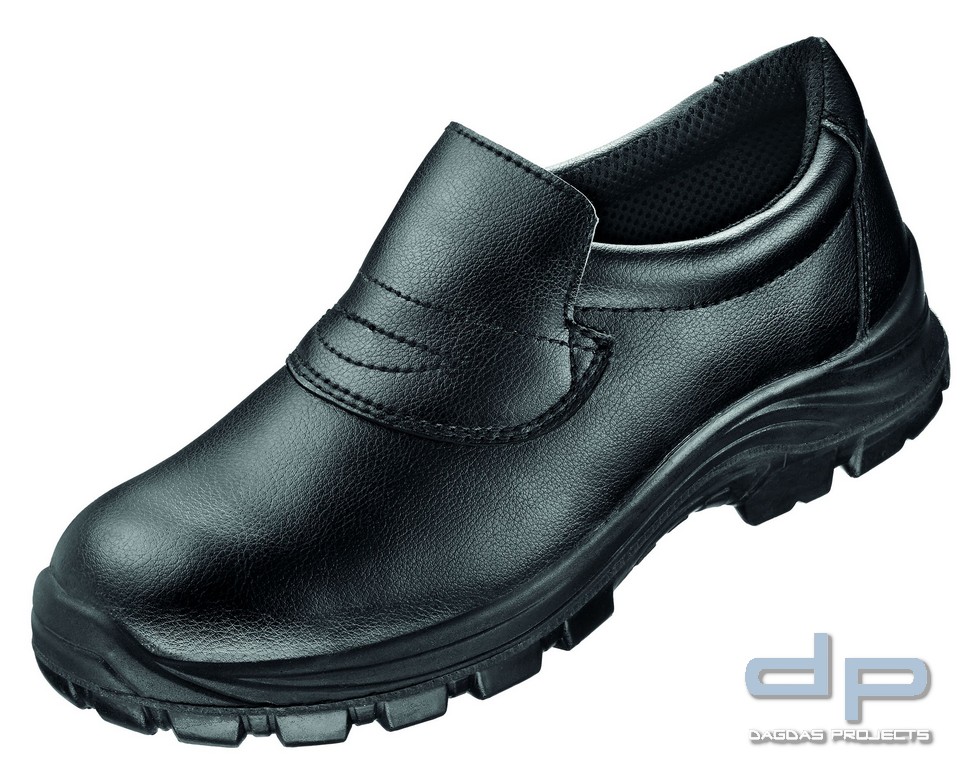 Sicherheits-Slipper EN ISO 20345 S2 SRC in Schwarz
