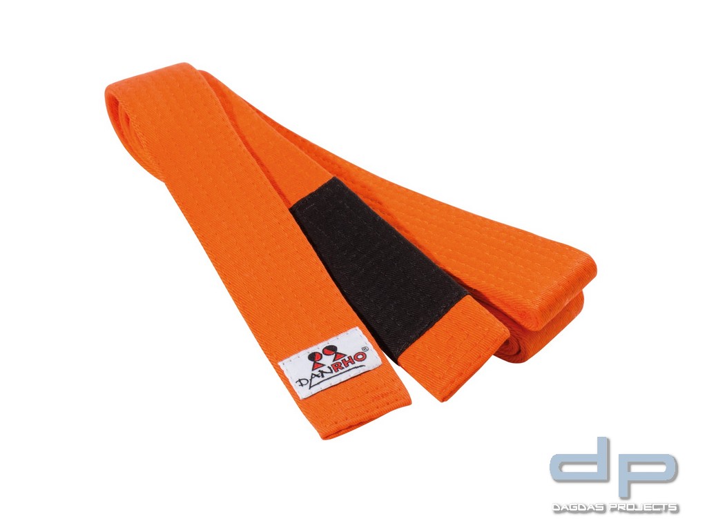 DANRHO IBJJF Kindergürtel Orange