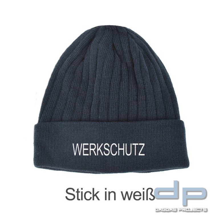 Strick - Mütze mit ThinsulateTM- Futter, Einheitsgröße, Stick -WERKSCHUTZ-