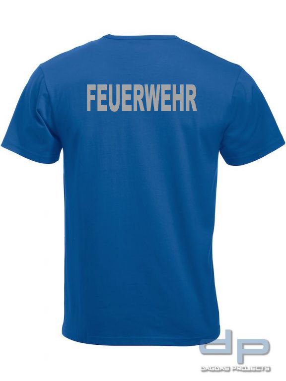 Behörden T-Shirt V-neck mit Wunschaufdruck in verschiedenen Farben