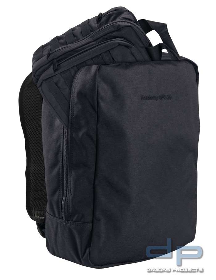 Berghaus Academy Ops 20 Document Bag in Schwarz und Oliv